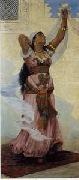 Arab or Arabic people and life. Orientalism oil paintings 55